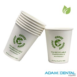 CyberTech Paper Cup Compostable Eco-friendly x1000