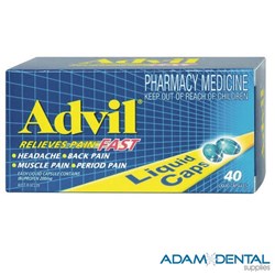 Advil Ibuprofen Liquid Capsules 40/pk
