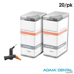 SimpliShade Bulk Fill Flow Pack of 20 x 0.25g
