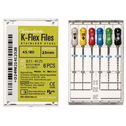K FLEX FILES 30mm Size 45-80 Assorted Pack of 6