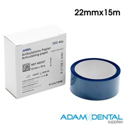 HANEL Articulating Paper Blue Double 22mm x 15m 40u Roll