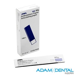 HANEL Articulating Paper Blue Blue I Shape D/S 80u 144 sheet