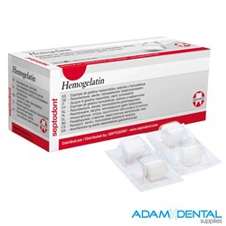 Hemogelatin Haemostatic Sponges  10mm x 10mm  24/pk