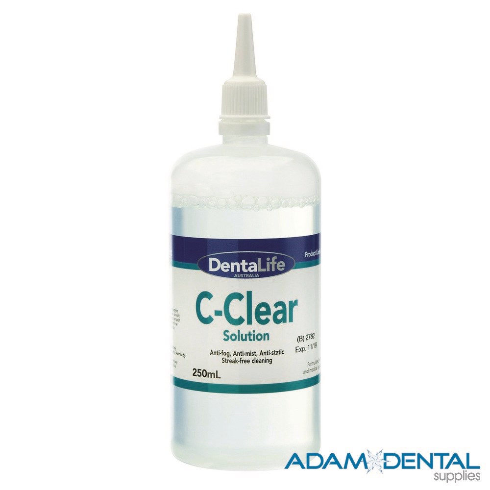 C-Clear Mirror Anti-Fog Solution 250ml