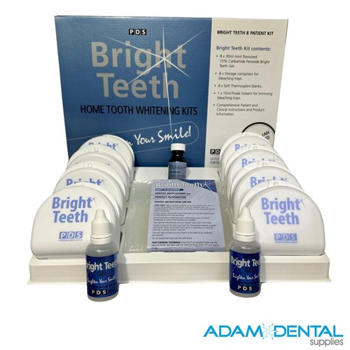 PDS Bright Teeth Kit Home Tooth Whitening 10% Gel