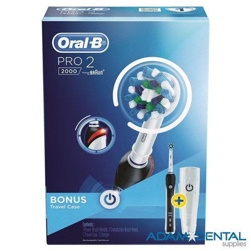 Pro 2000 Black with Travel Case 1/pk