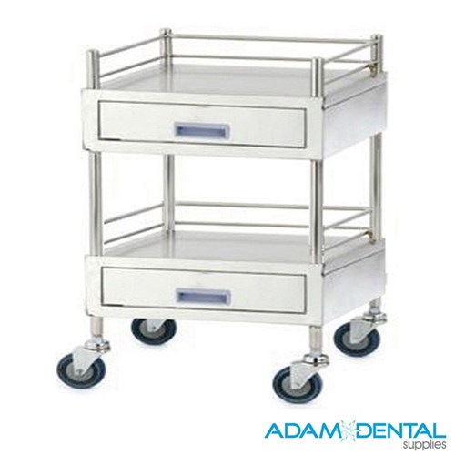 Double Trolley 2 Drawer 650 x 450 x 900