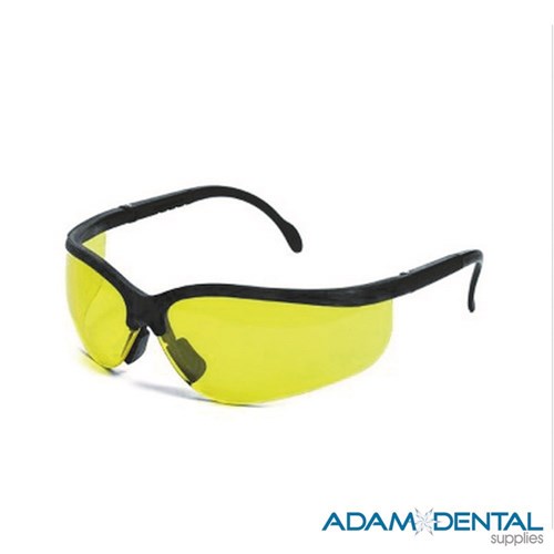 Adjustable Yellow Lens w. Black Frame