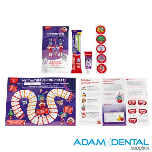 Colgate BSBF Kids Prepacked Toothbrush Kits 120/pk