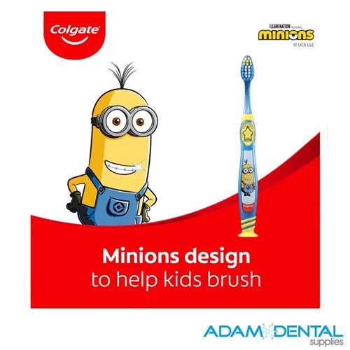 Colgate Kids Minions Double Toothbrushes 6+ years 6/pk