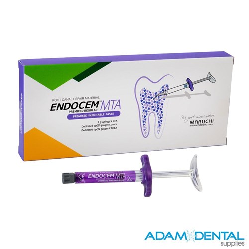 Endocem MTA Premix Injectable Paste-2g syringe & Tips