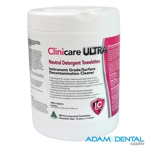 Canister 180 ULTRA THICK Wipes