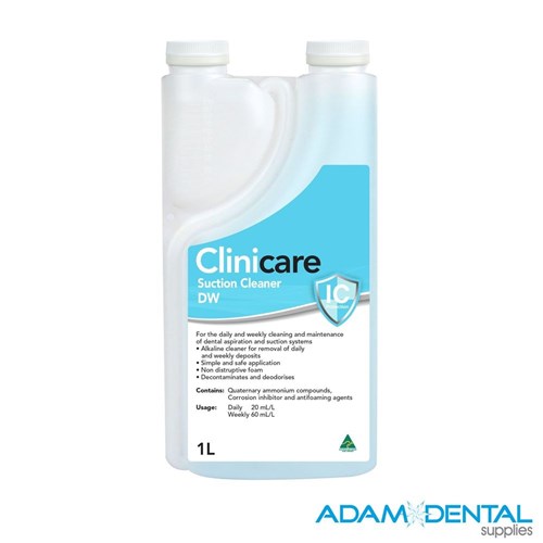 Clinicare Suction Cleaner Daily and Weekly 1L