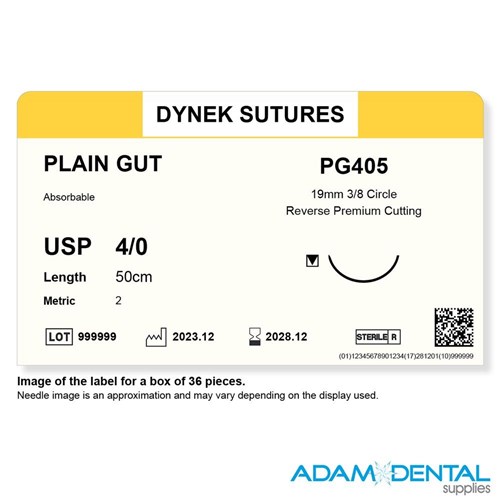 4/0 50cm 36/pk 18mm 3/8 Circ RC
