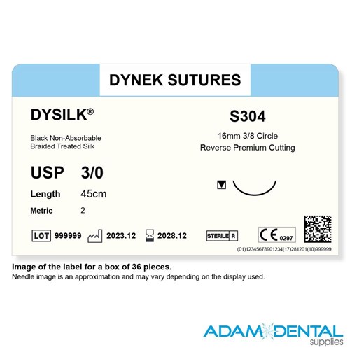 3/0 45cm 36/pk 16mm 3/8 Circ RC