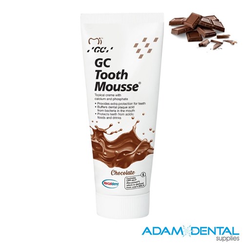 GC TOOTH MOUSSE Chocolate 40g  Tube Box of 10