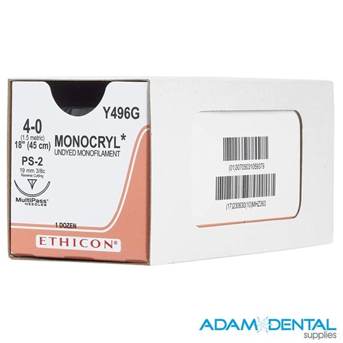 4-0 19mm 3/8c Reverse Cutting 45cm 12/pk