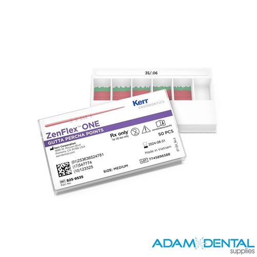ZenFlexOne Gutta Percha Points Pack of 50 .35/.06