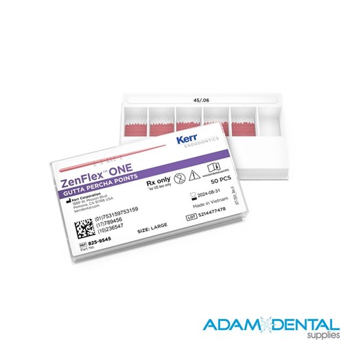 ZenFlexOne Gutta Percha Points Pack of 50 .45/.06