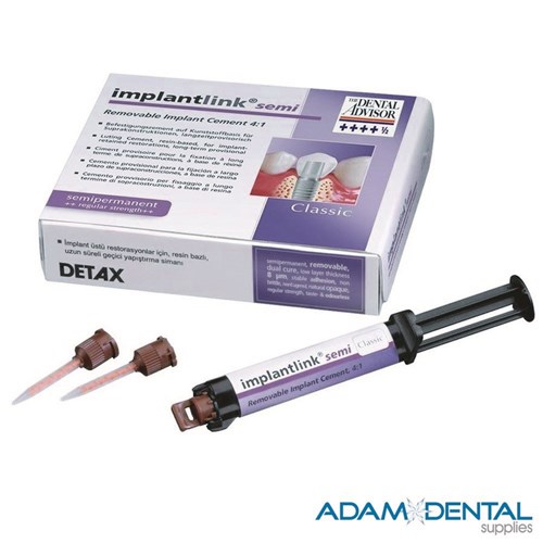Implantlink Semi Forte Implant Cement 5ml Automix + 10 Tips