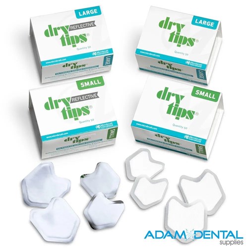 Microbrush Dry Tips Saliva Original & Reflective