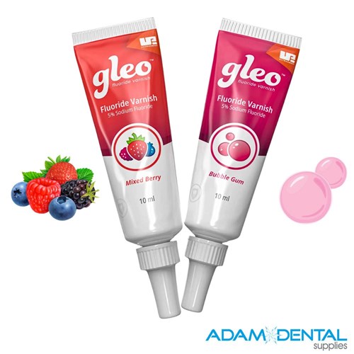 Gleo Fluoride Varnish 10ml Tube Various Flavours