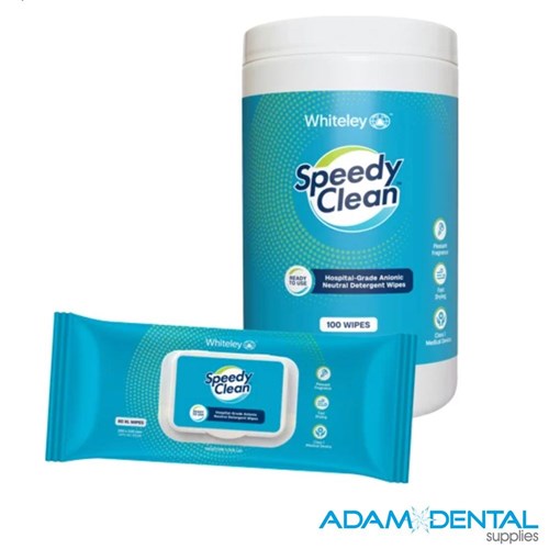 Whitely Speedy Clean Anionic Hospital Grade Neutral Wipes