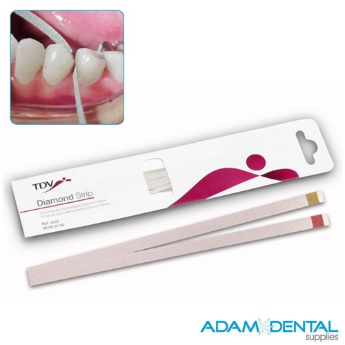 TDV Diamond Strips – Complete Set for Dental Contouring and Finishing