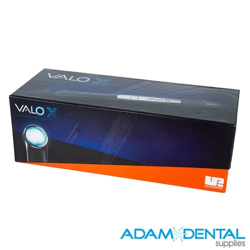VALO X Colours curing light featuring ergonomic cordless design and high-output LED technology for dental restorations