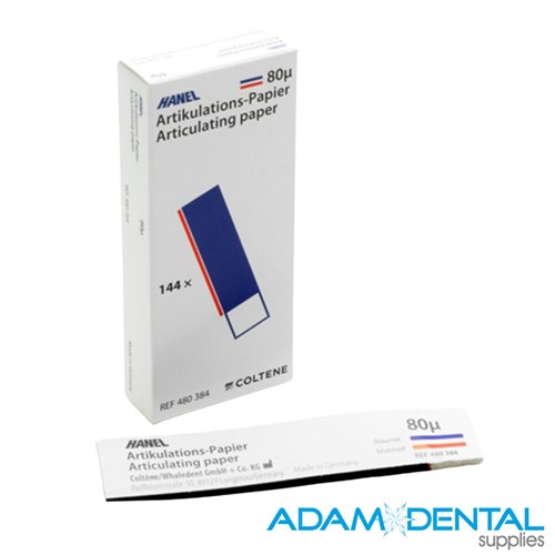 Double Sided Blue/Red I Shape x 144 Sheets