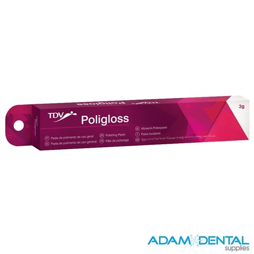 Poligloss Aluminium Oxide Polishing Paste 3g Syringe