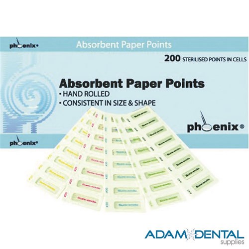 Phoenix Sterile Paper Points in Cell