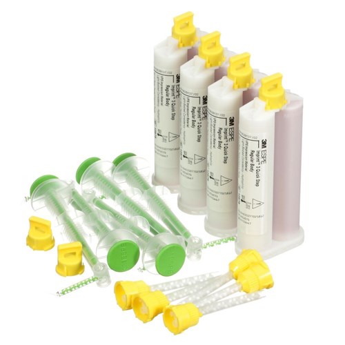 Quick Step Wash Regular 50ml x 4 Cartridges & 10 Mixing Tips