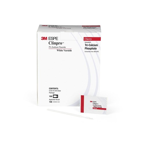 CLINPRO White Varnish UnitDose 100 x 0.5ml cherry