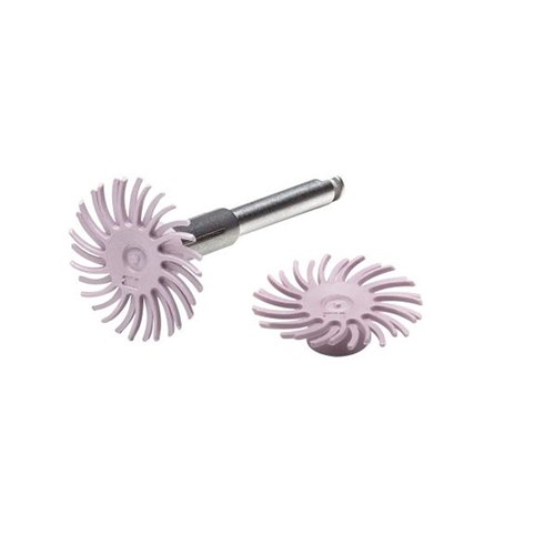 Diamond Polishing Spiral Wheel Pink 15/pk