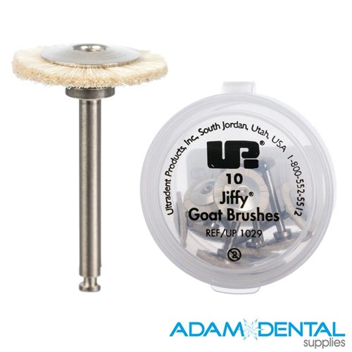 Jiffy Goat Hair Brush 10/pk