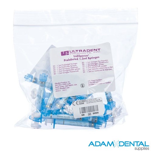 Ultra-Etch 1.2ml Empty Syringes 20pk