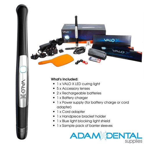 VALO X Curing LED Light Kit Black Cordless & Accessories