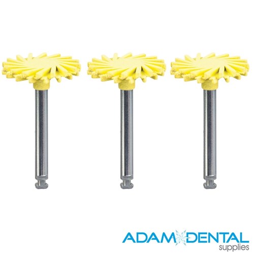 JIFFY Polisher Natural Medium Spiral Wheel Pack of 3