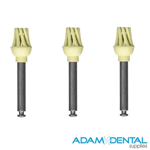 JIFFY Polisher Natural Medium Occlusal Twirl Pack of 3