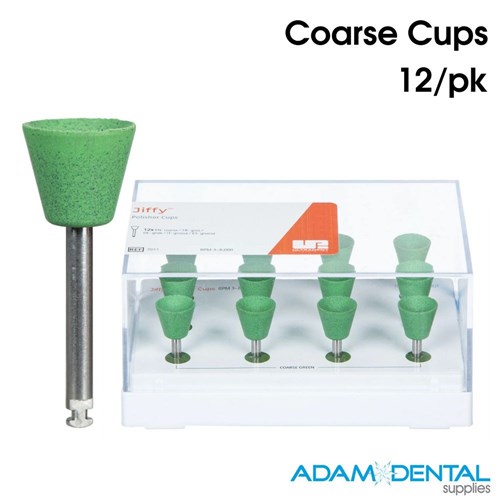 Polisher Cup Coarse 12/pk