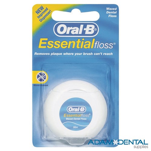 Oral B Floss Waxed 50m 6/pk